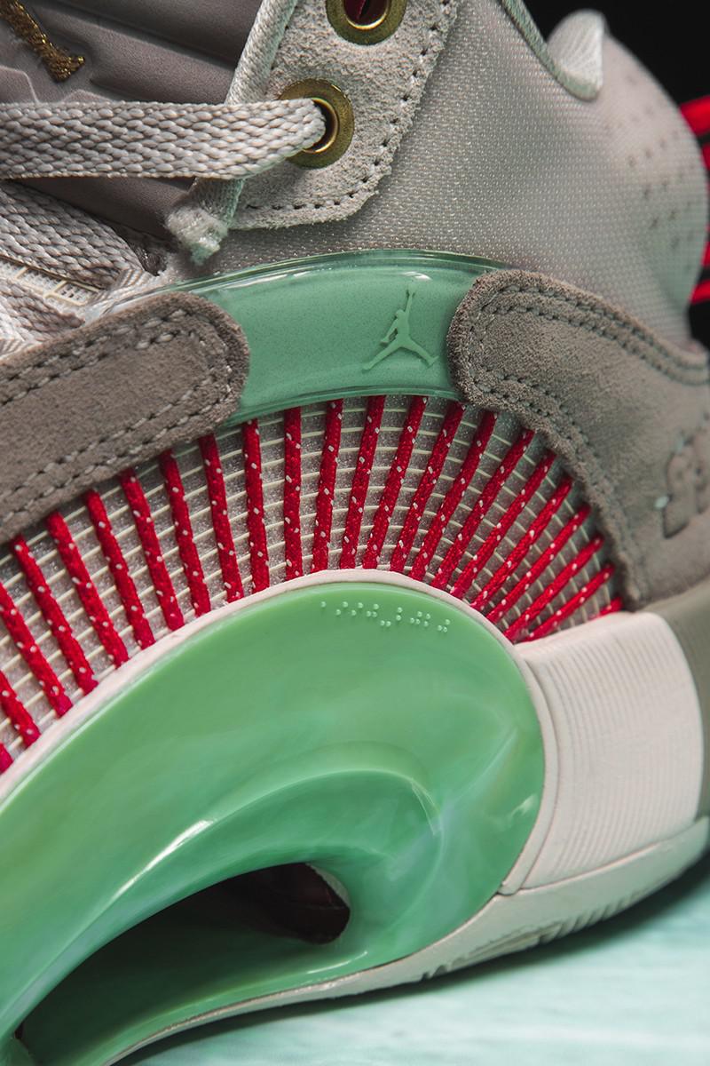 CLOT x Air Jordan Retro 35 SP "Warrior Jade"