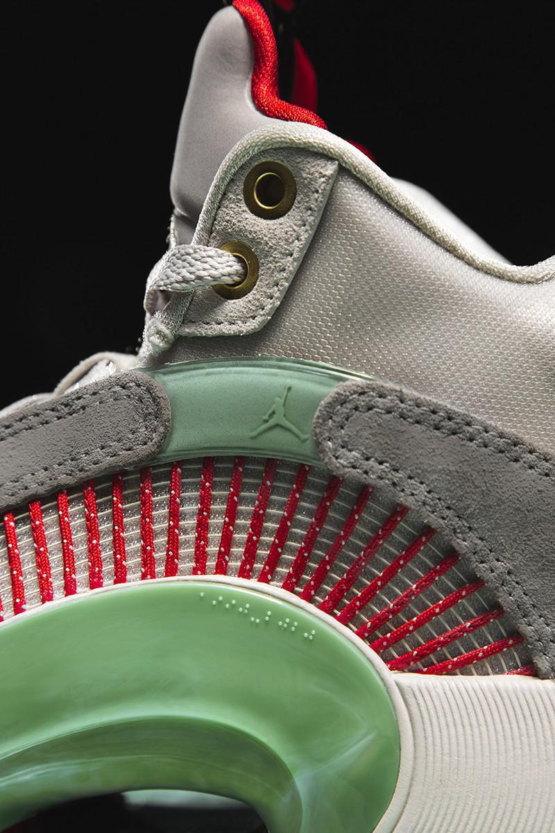 CLOT x Air Jordan Retro 35 SP "Warrior Jade"