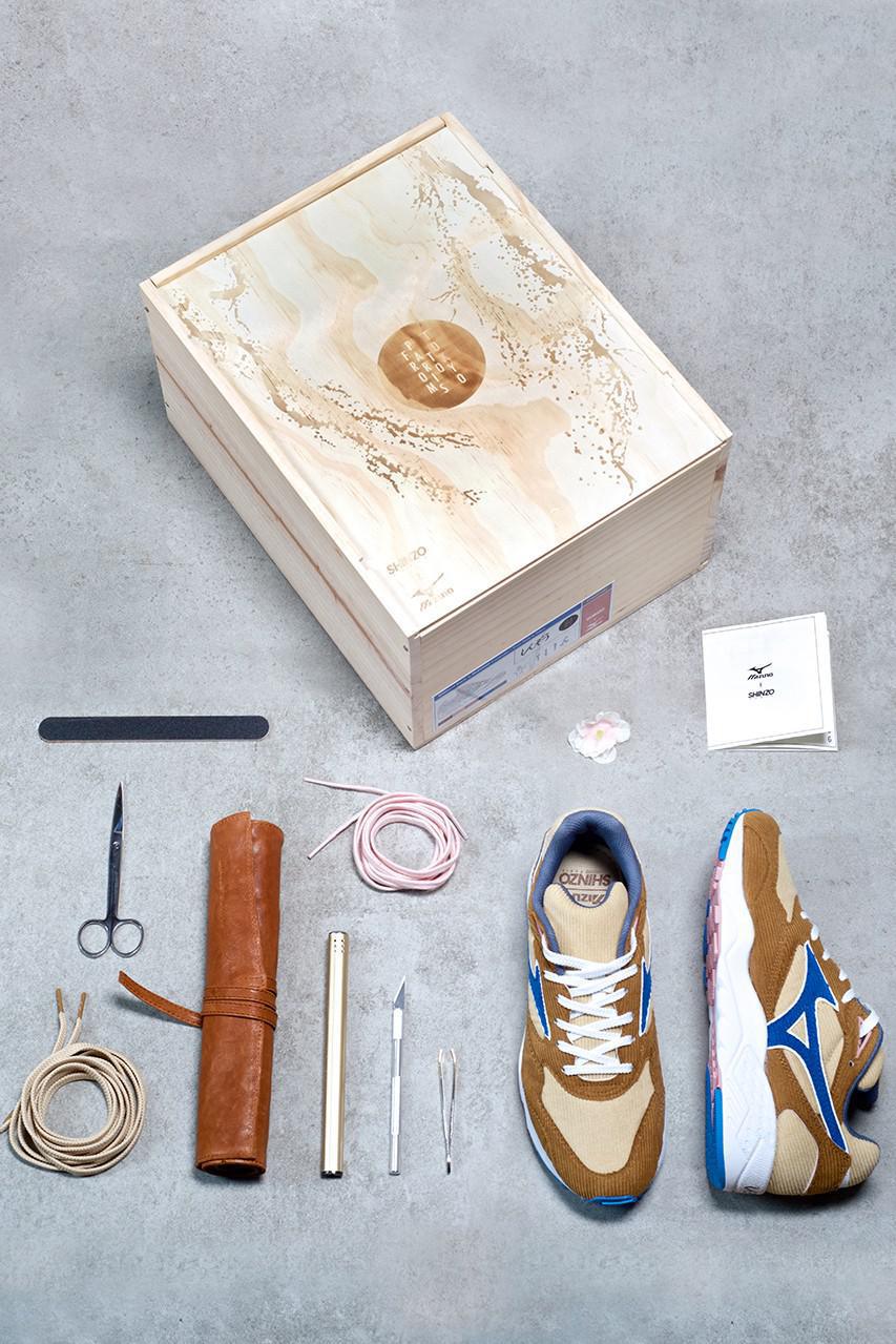 Mizuno et Shinzo voyagent de Paris à Tokyo avec une collaboration à deux couches
