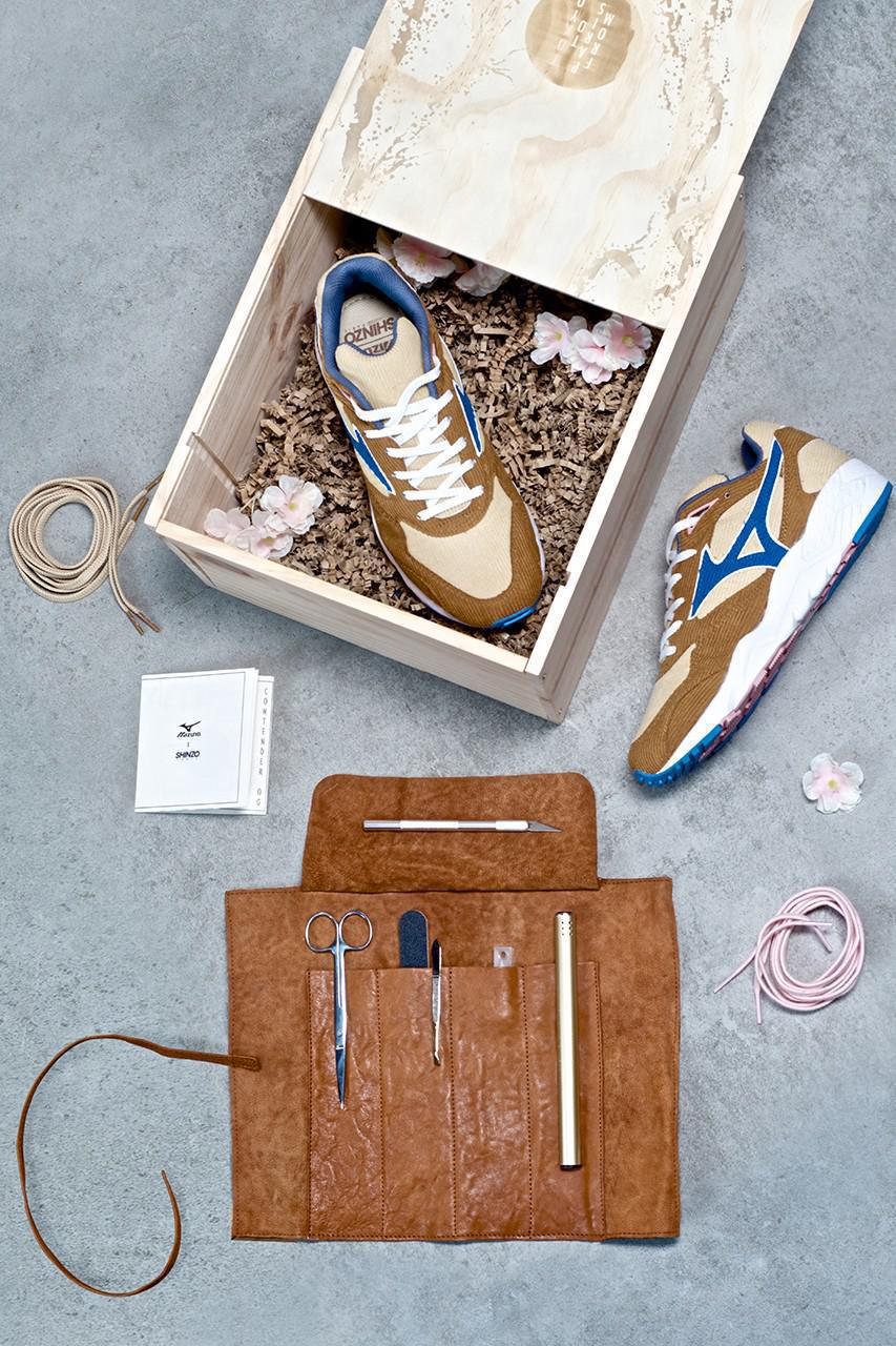 Mizuno et Shinzo voyagent de Paris à Tokyo avec une collaboration à deux couches