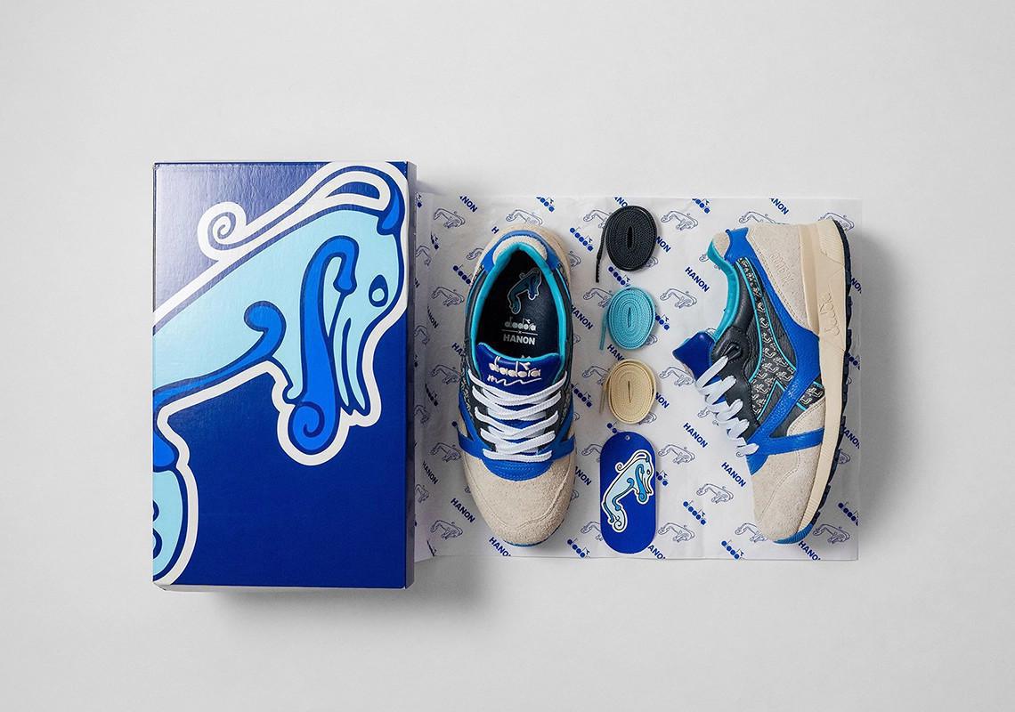 HANON et Diadora célèbrent leur 7e anniversaire avec la N9000 "Pictish Warrior".