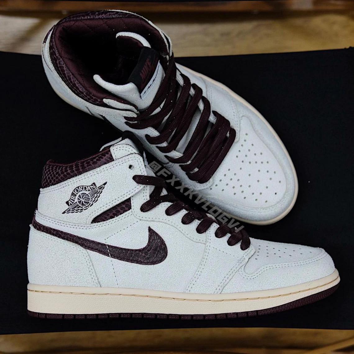 A Ma Maniére poursuit ses collaborations magistrales de 2021 avec un Air Jordan 1 Retro High OG