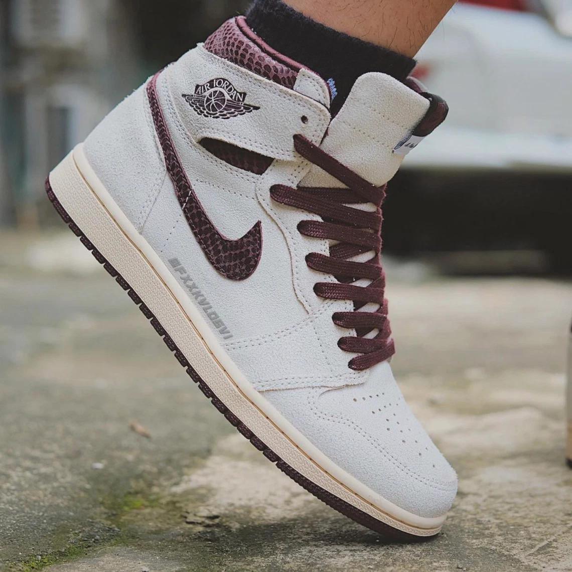 A Ma Maniére poursuit ses collaborations magistrales de 2021 avec un Air Jordan 1 Retro High OG