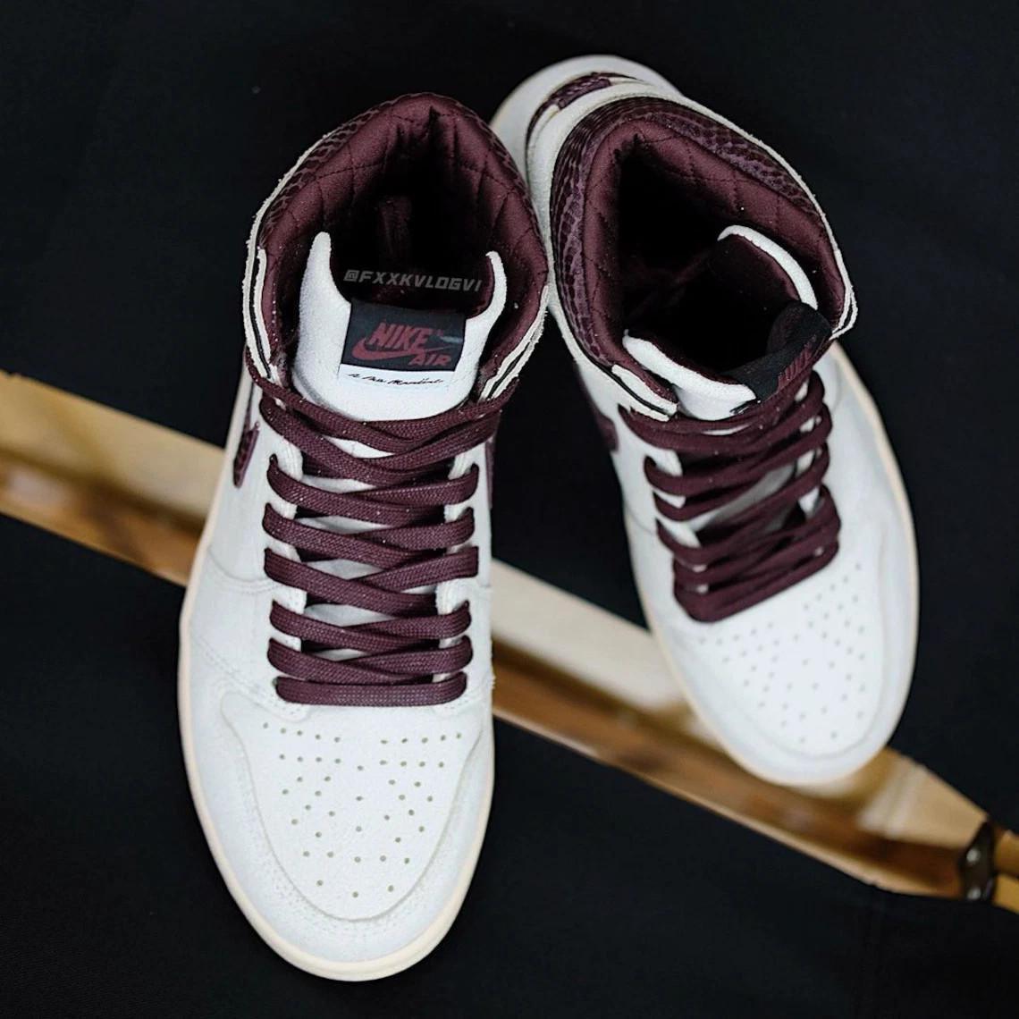 A Ma Maniére poursuit ses collaborations magistrales de 2021 avec un Air Jordan 1 Retro High OG