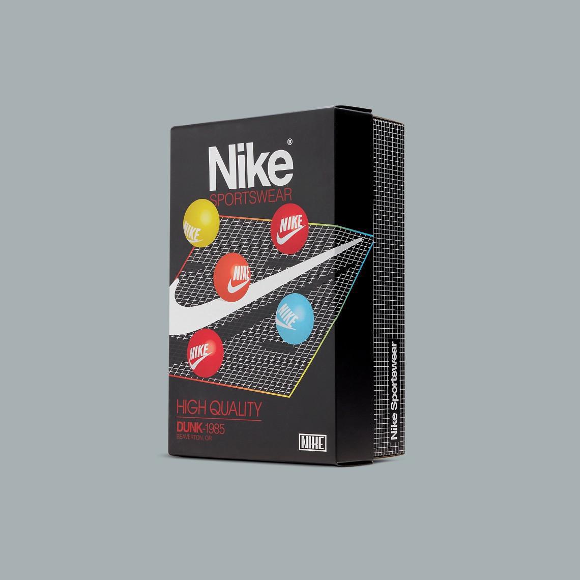 Images officielles de la Nike Dunk High 1985 "Acid Wash" en gris