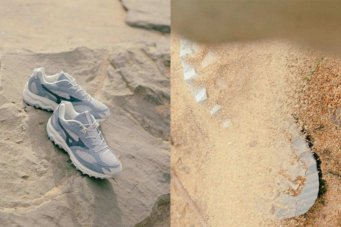 La collaboration Mizuno "Artefact Pack" de Footpatrol s'inspire des anciennes ruines japonaises. La collaboration Mizuno "Artefact Pack" de Footpatrol s'inspire des anciennes ruines japonaises.