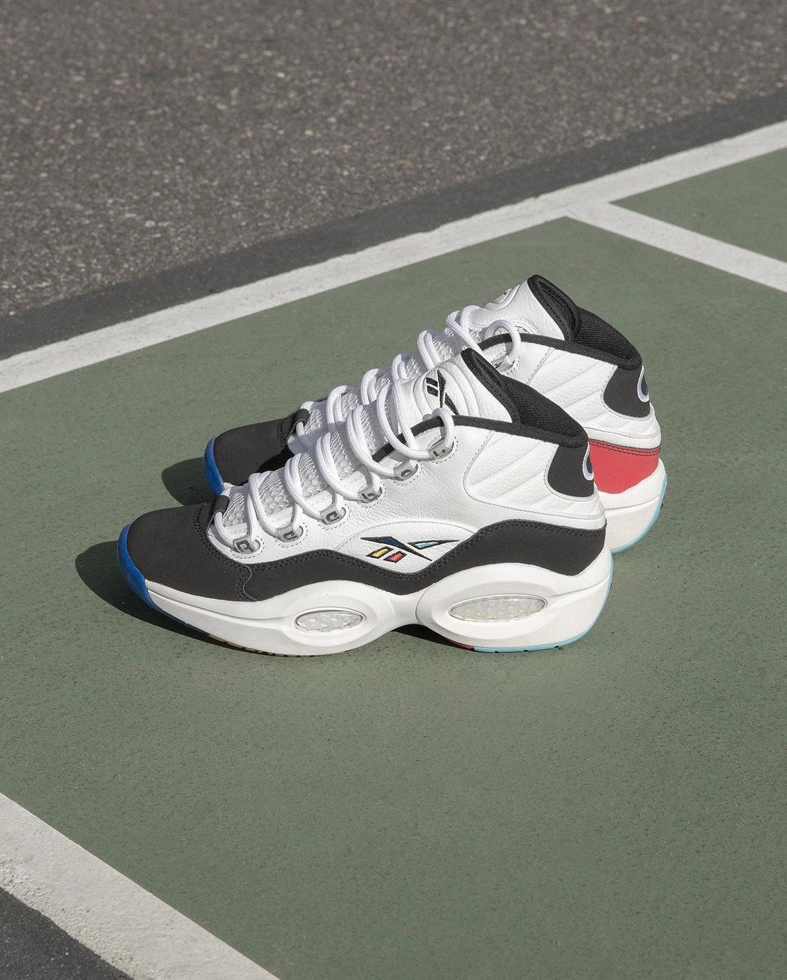 La Reebok Question Mid "Class Of 16" célèbre le 5e anniversaire de l'intronisation d'Iverson au Hall of Fame.
