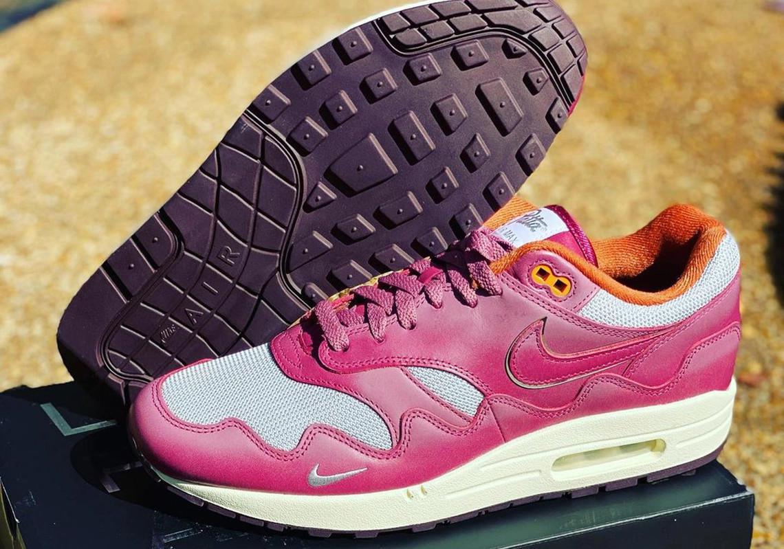 Patta x Nike Air Max 1 dévoilé dans un nouveau coloris violet Patta x Nike Air Max 1 dévoilé dans un nouveau coloris violet