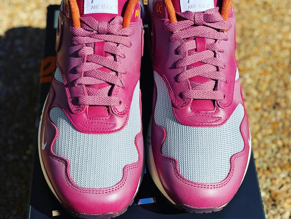 Patta x Nike Air Max 1 dévoilé dans un nouveau coloris violet Patta x Nike Air Max 1 dévoilé dans un nouveau coloris violet