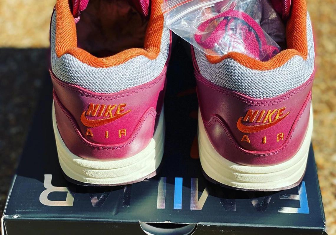 Patta x Nike Air Max 1 dévoilé dans un nouveau coloris violet