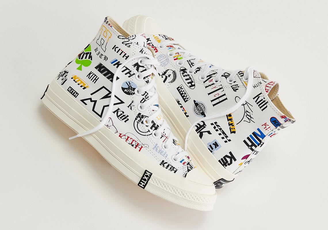 Kith va distribuer de manière aléatoire 72 paires de leurs Converse Chuck 70 en blanc.