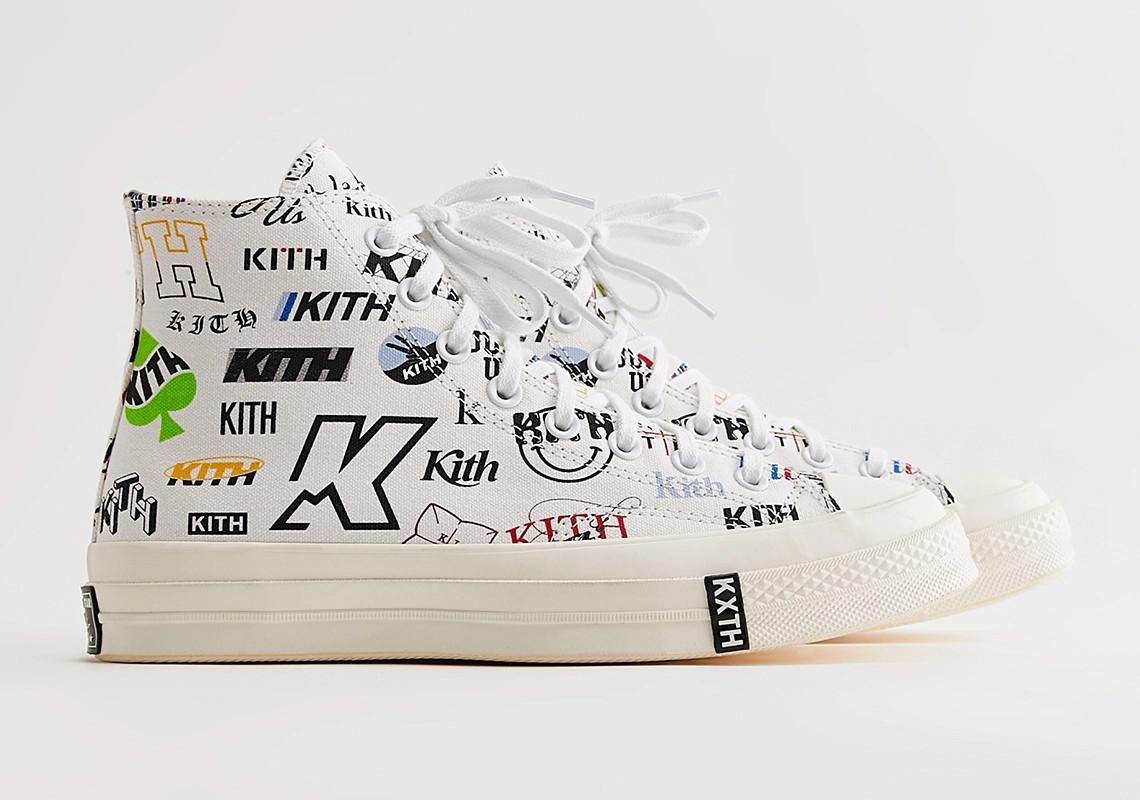 Kith va distribuer de manière aléatoire 72 paires de leurs Converse Chuck 70 en blanc.