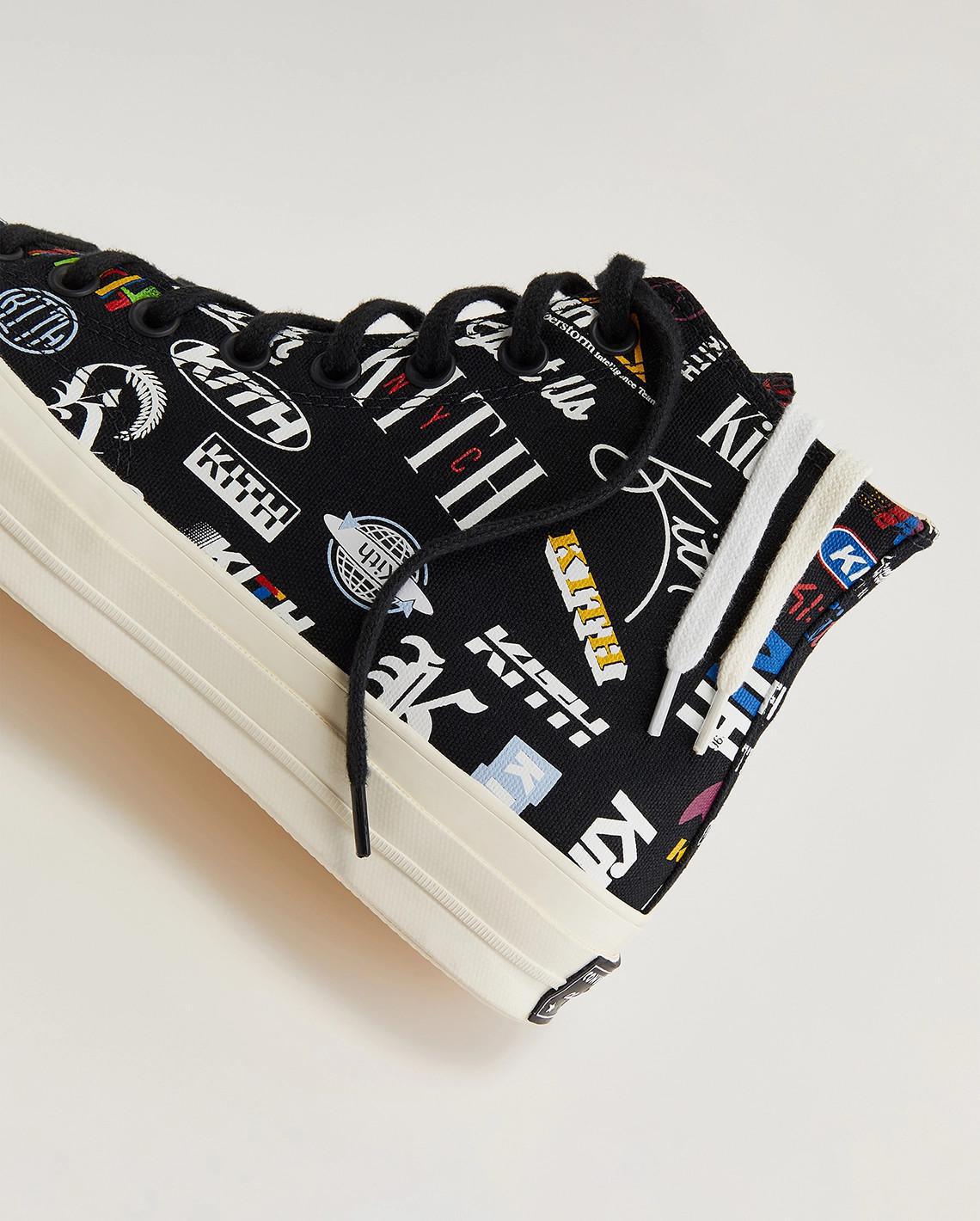 Kith va distribuer de manière aléatoire 72 paires de leurs Converse Chuck 70 en blanc. Kith va distribuer de manière aléatoire 72 paires de leurs Converse Chuck 70 en blanc.