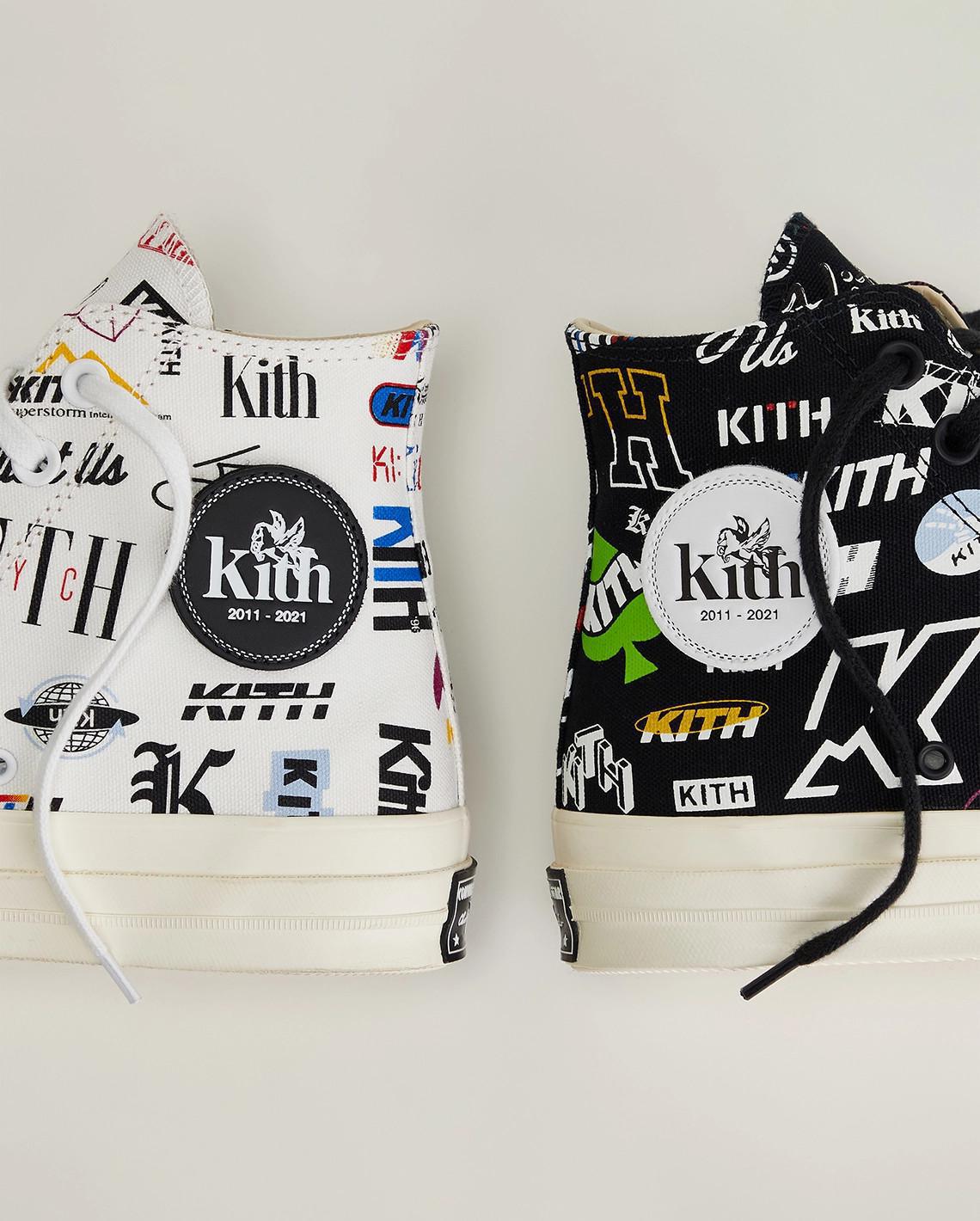 Kith va distribuer de manière aléatoire 72 paires de leurs Converse Chuck 70 en blanc.