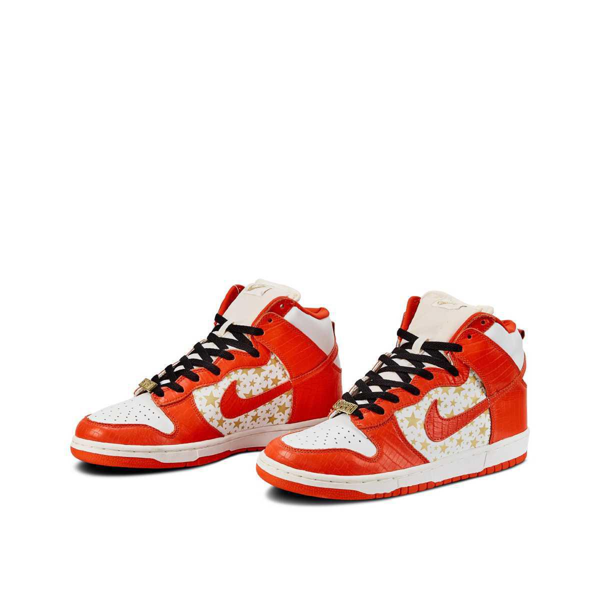 NIKE SB Dunk High x Supreme College Orange NIKE SB Dunk High x Supreme College Orange