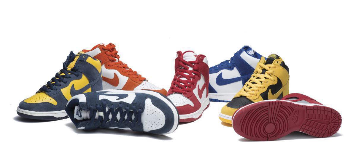 NIKE SB Dunk High Michigan NIKE SB Dunk High Michigan