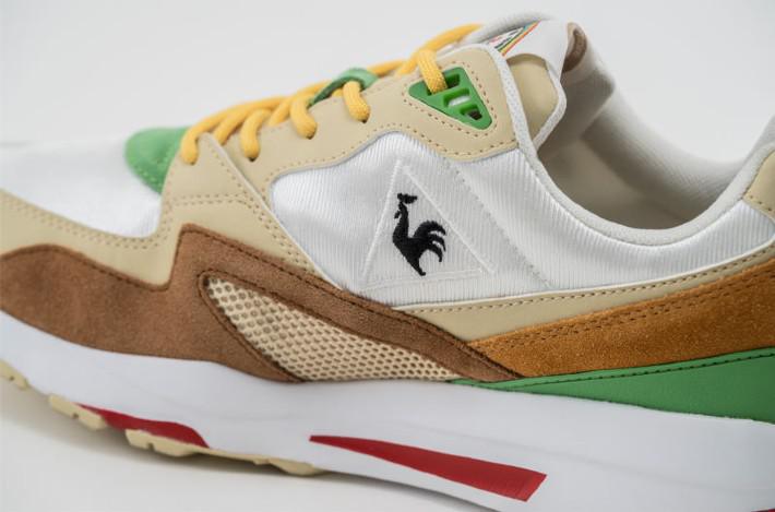 La célèbre chaîne de ramen de Kyoto et Le Coq Sportif s'associent pour créer des baskets inspirées des nouilles. La célèbre chaîne de ramen de Kyoto et Le Coq Sportif s'associent pour créer des baskets inspirées des nouilles.