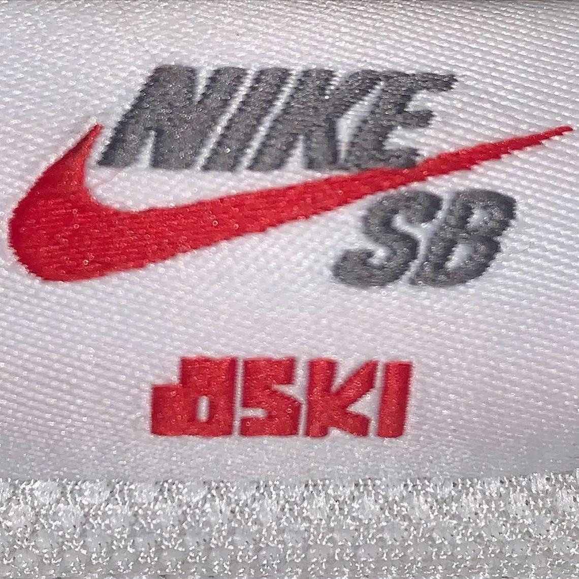 La Dunk High "Shark" Oski x Nike SB revient bientôt en blanc.