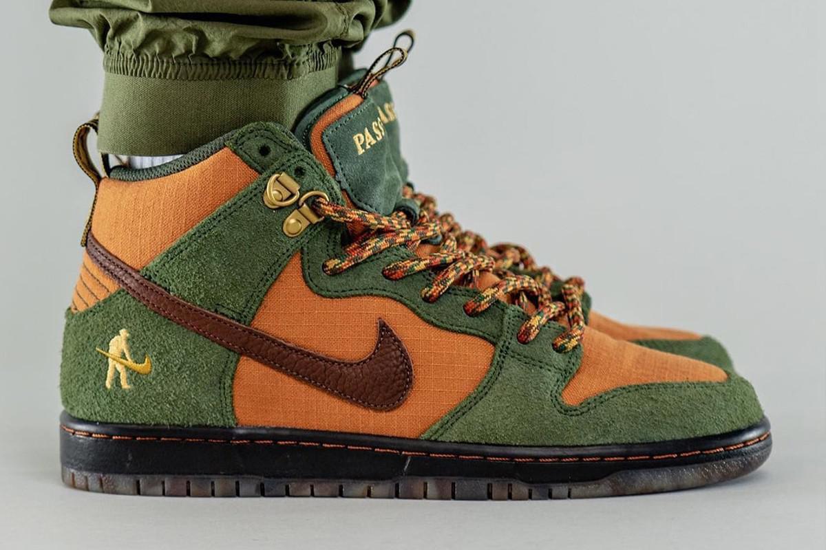 La Dunk High "Workboot" de Nike SB et Pass~Port.