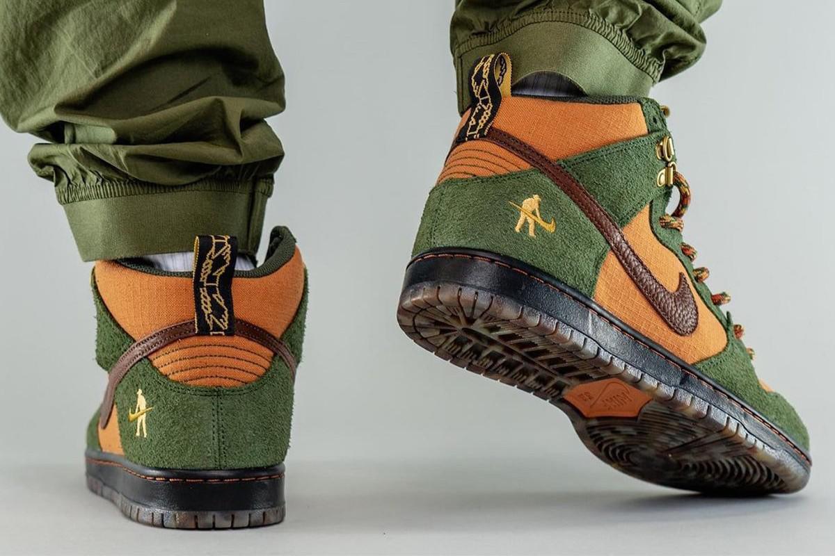 La Dunk High "Workboot" de Nike SB et Pass~Port.