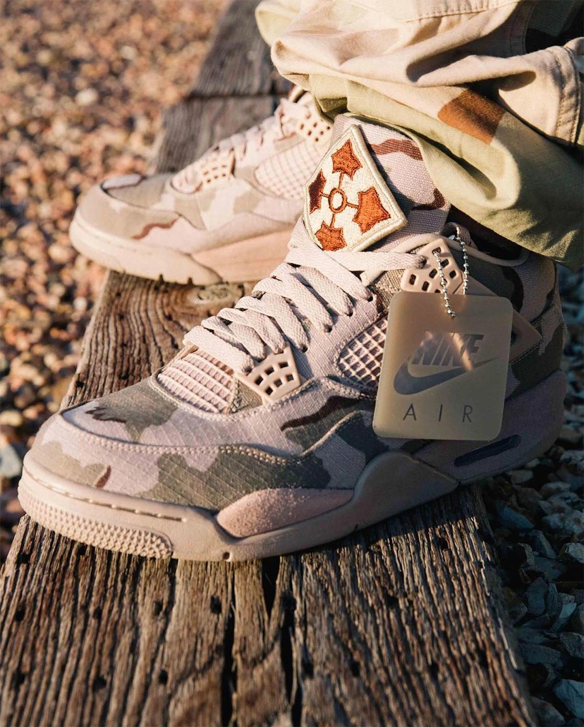 Le père d'Aleali May a inspiré son Air Jordan 4 "Veterans Day" PE