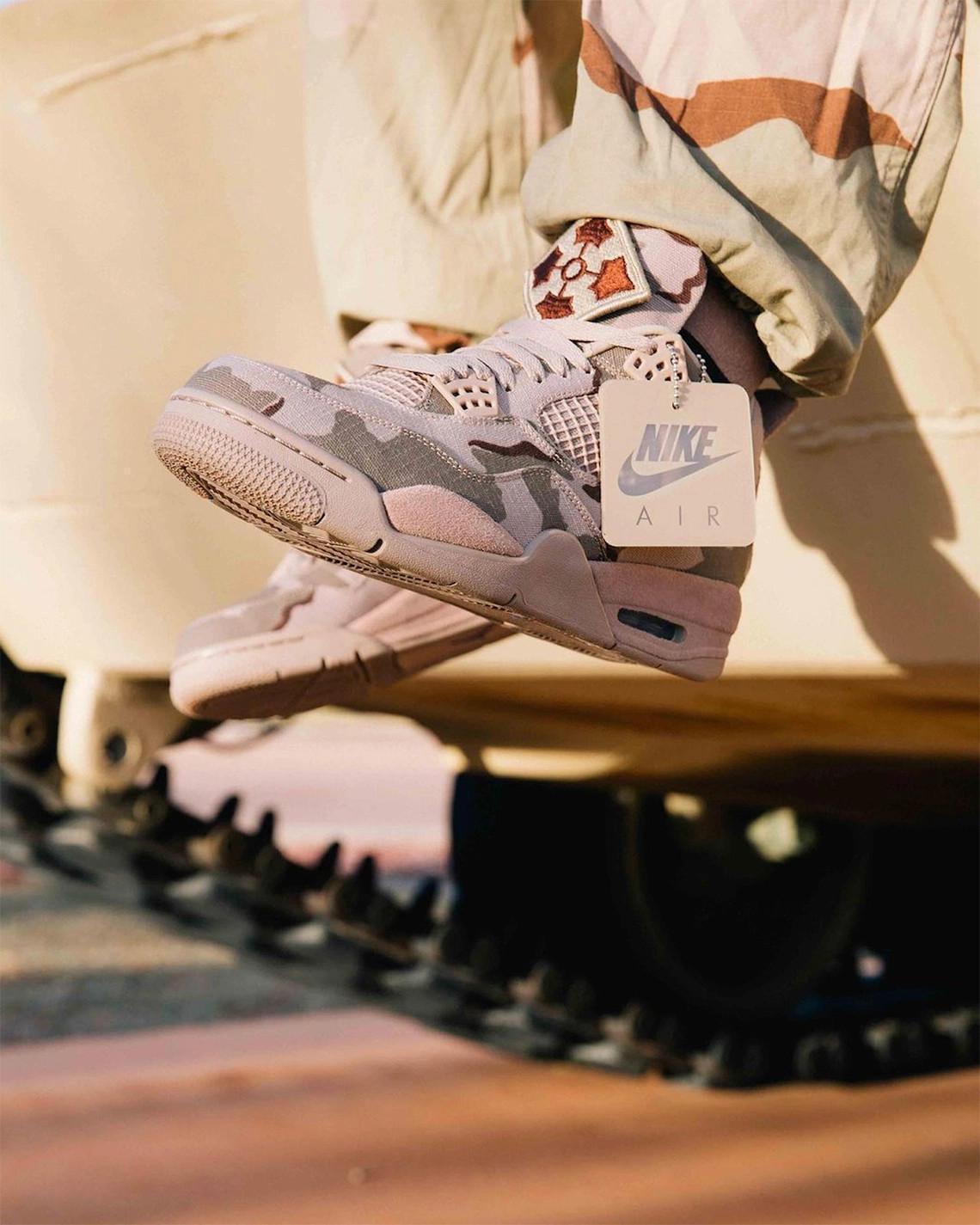 Le père d'Aleali May a inspiré son Air Jordan 4 "Veterans Day" PE