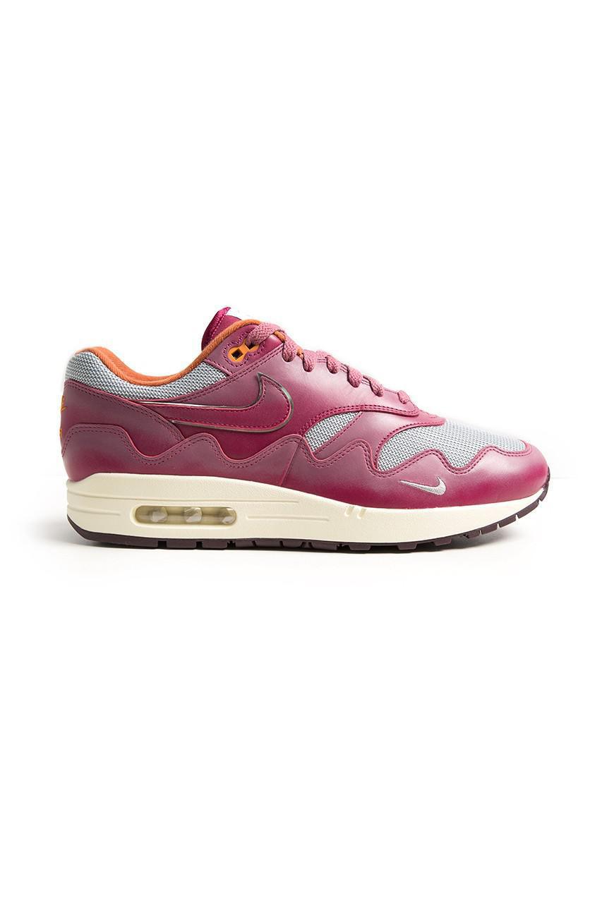 Patta annonce la date de sortie de la Nike Air Max 1 "Rush Maroon".