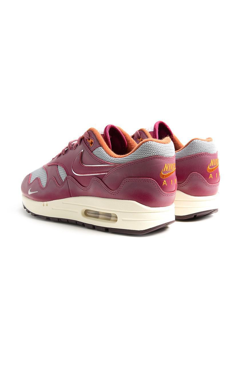 Patta annonce la date de sortie de la Nike Air Max 1 "Rush Maroon".