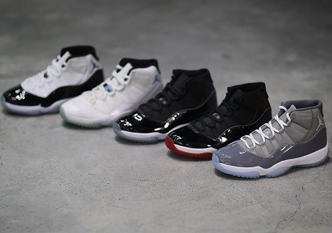 Un regard en arrière sur presque toutes les Air Jordan 11 Retro de l'histoire