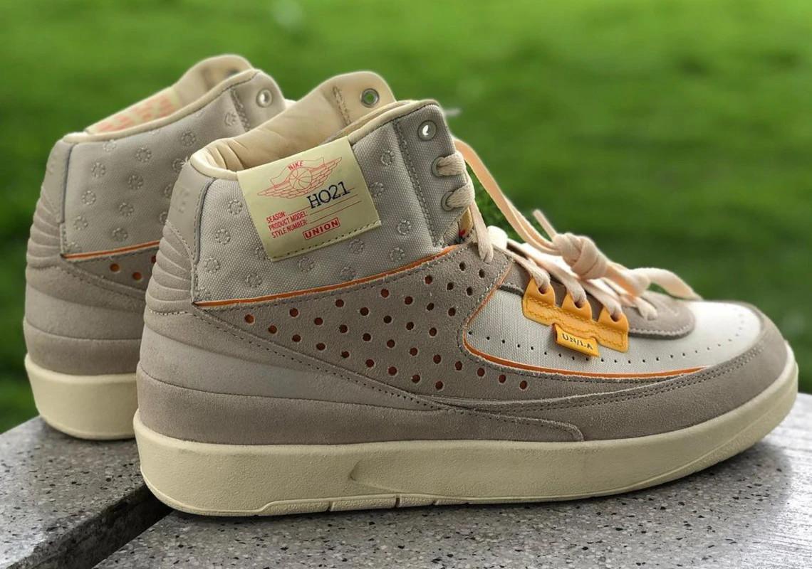 Premier aperçu de l' UNION LA x Air Jordan 2 "Rotin"