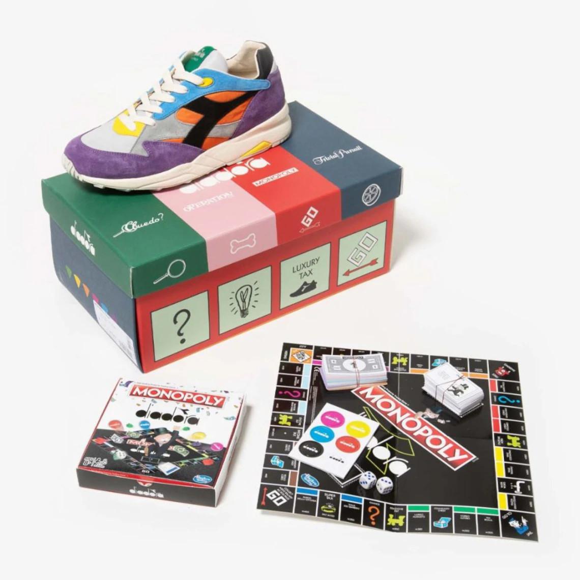 Hasbro étend l'héritage du Monopoly et d'autres jeux avec une collaboration avec Diadora.