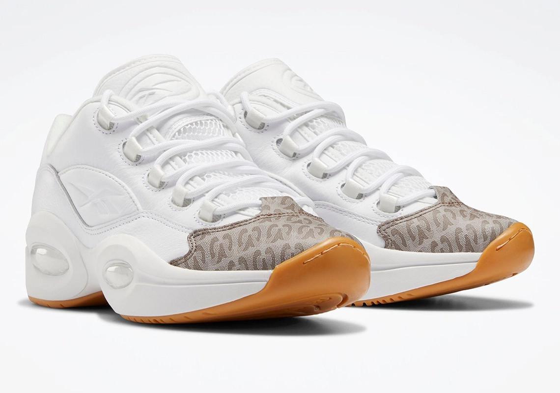 Une touche de luxe apparaît sur la Reebok Question Low "Monogram".