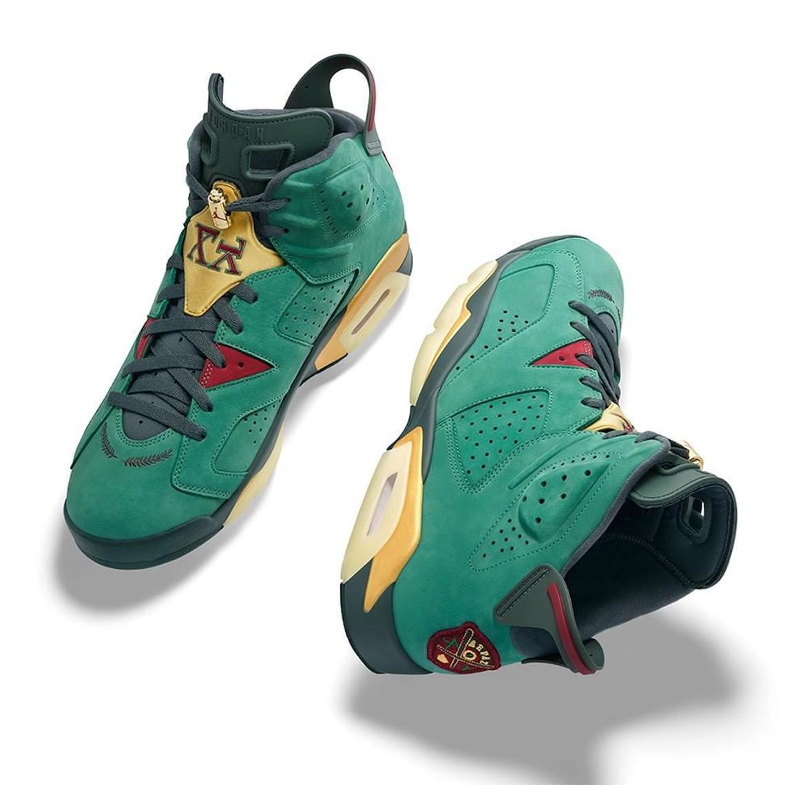 Jordan Brand offre des Air Jordan 6 PE à l'ensemble de ses athlètes. Jordan Brand offre des Air Jordan 6 PE à l'ensemble de ses athlètes.