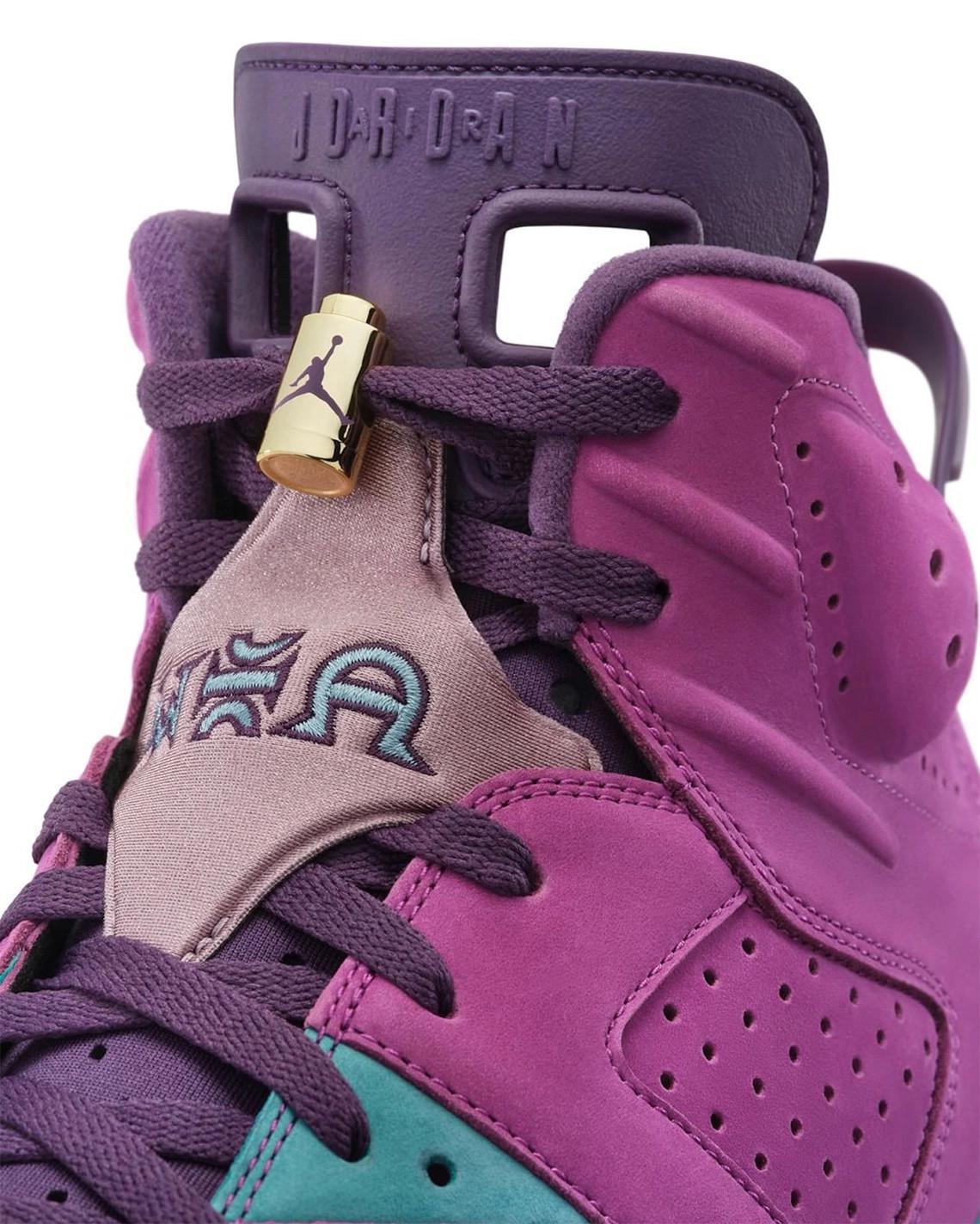 Jordan Brand offre des Air Jordan 6 PE à l'ensemble de ses athlètes. Jordan Brand offre des Air Jordan 6 PE à l'ensemble de ses athlètes.