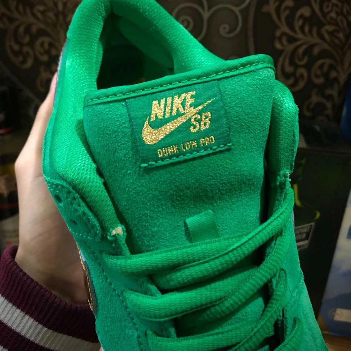 Il vous faudra un peu de chance pour obtenir un "W" sur le Nike SB Dunk Low "St. Patrick's Day" qui sortira en mars 2022.