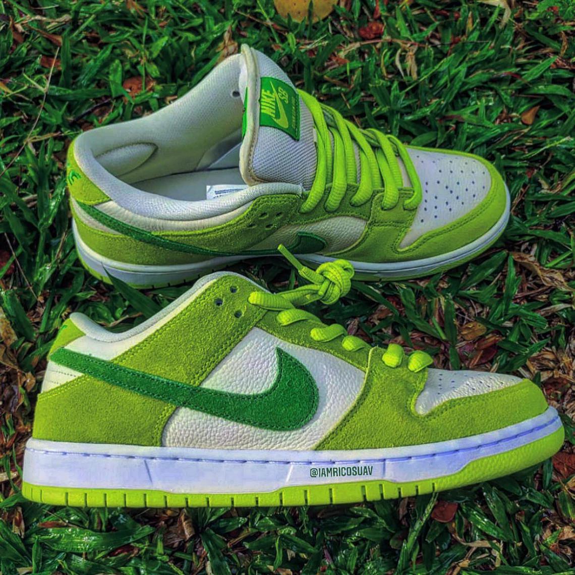Le "Fruity Pack" de Nike SB comprend une Dunk Low "Green Apple".