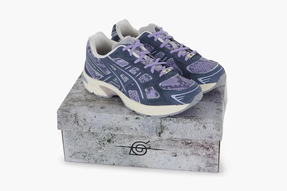 ASICS GEL-1130 x Naruto Sasuke by Sebastien Abdelhamid