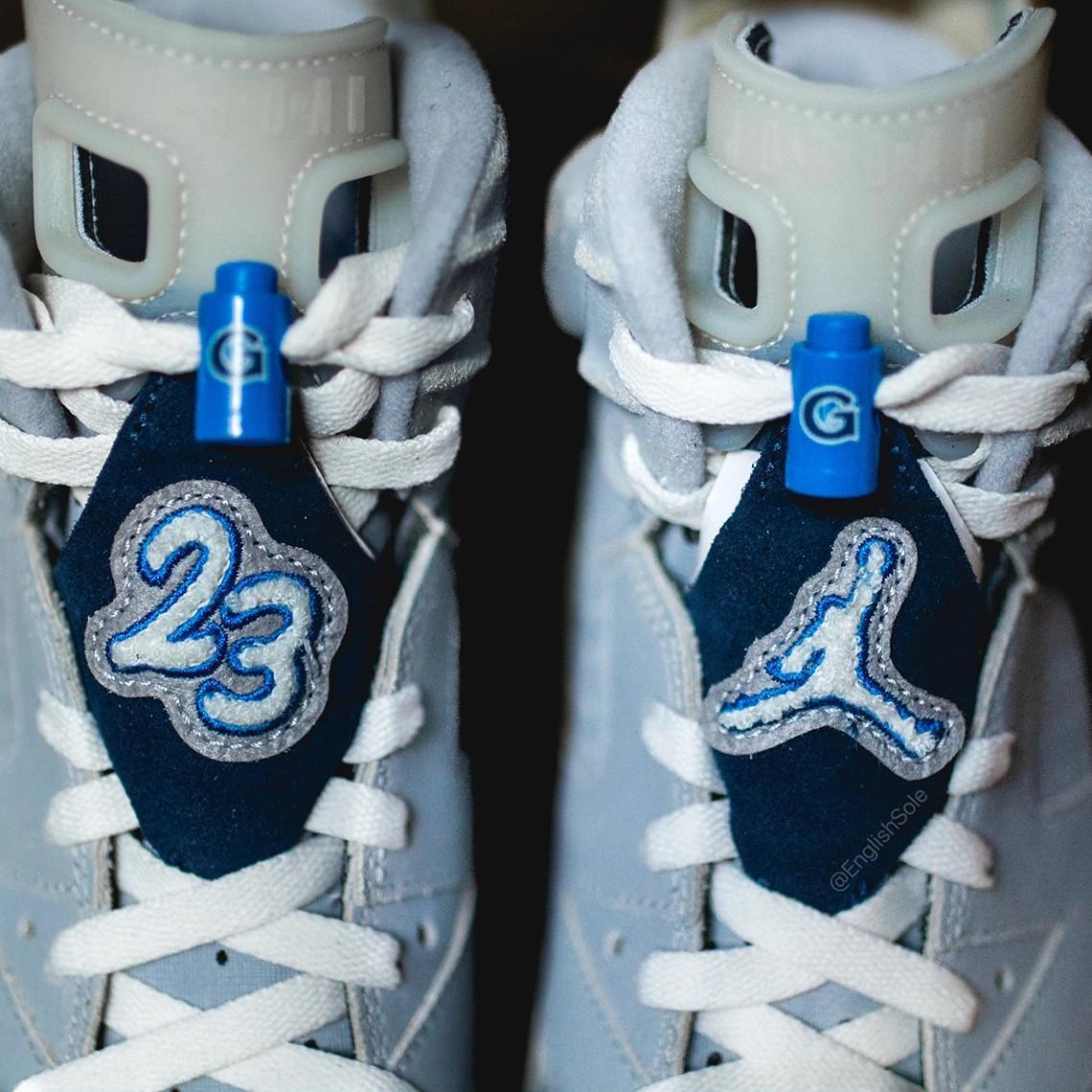 Georgetown reçoit une Air Jordan 6 PE inspirée par les Varsity Jackets Georgetown reçoit une Air Jordan 6 PE inspirée par les Varsity Jackets