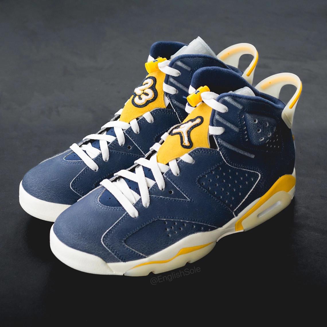 Les Michigan Wolverines s'offrent une Air Jordan 6 PE Les Michigan Wolverines s'offrent une Air Jordan 6 PE