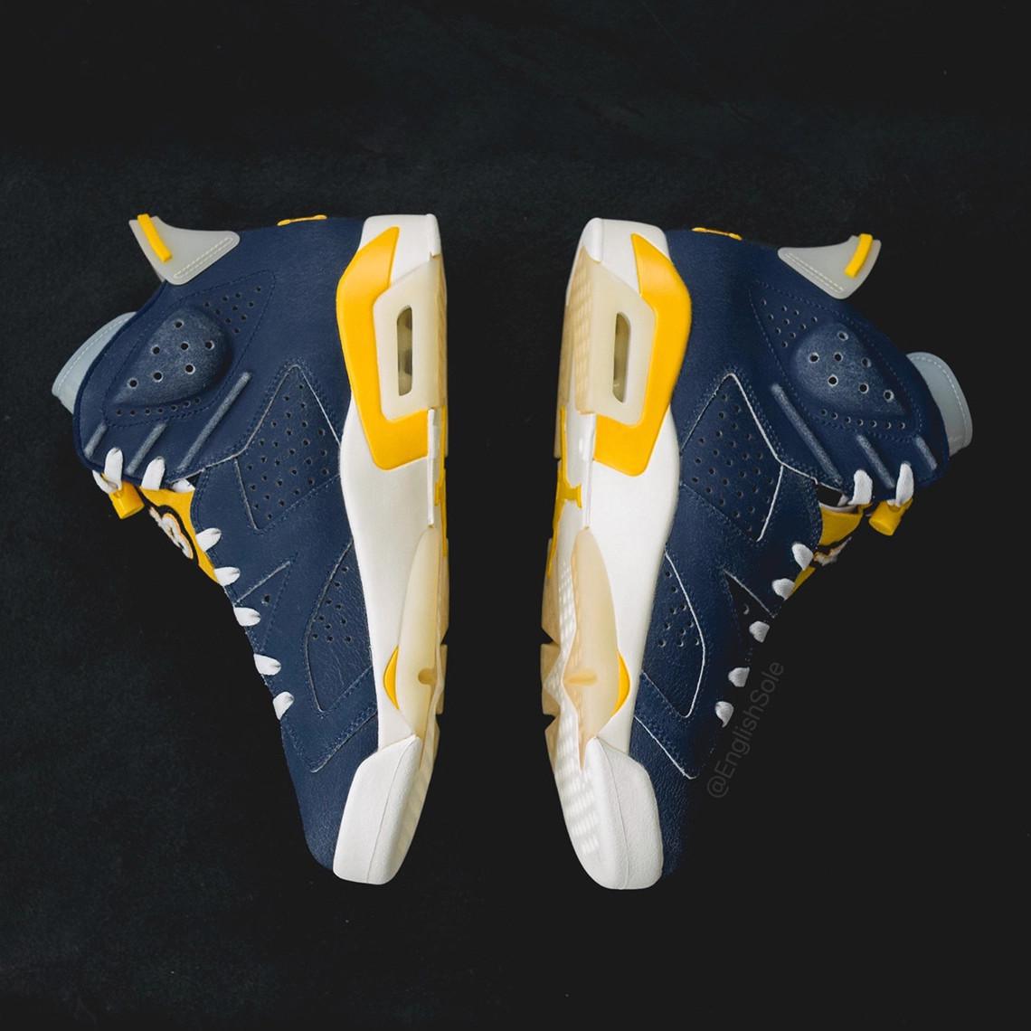 Les Michigan Wolverines s'offrent une Air Jordan 6 PE Les Michigan Wolverines s'offrent une Air Jordan 6 PE