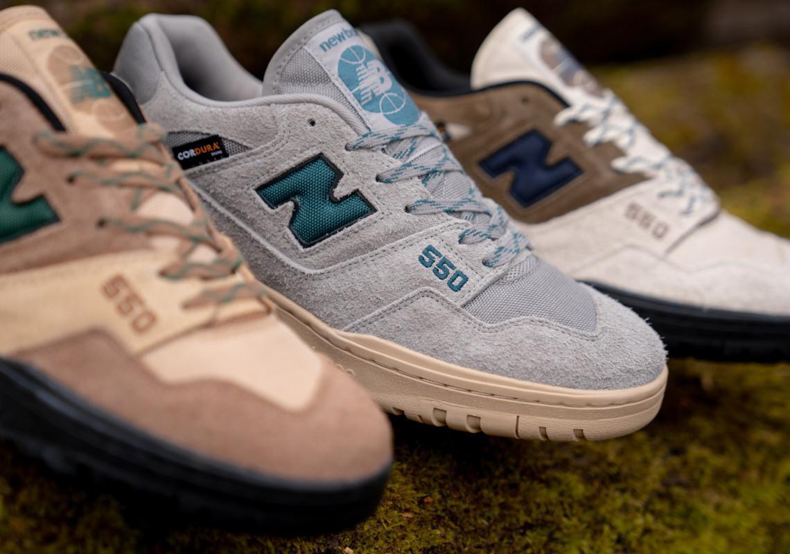 Le pack SIZE ? x New Balance 550 recouvert de Cordura sort le 7 avril Le pack SIZE ? x New Balance 550 recouvert de Cordura sort le 7 avril