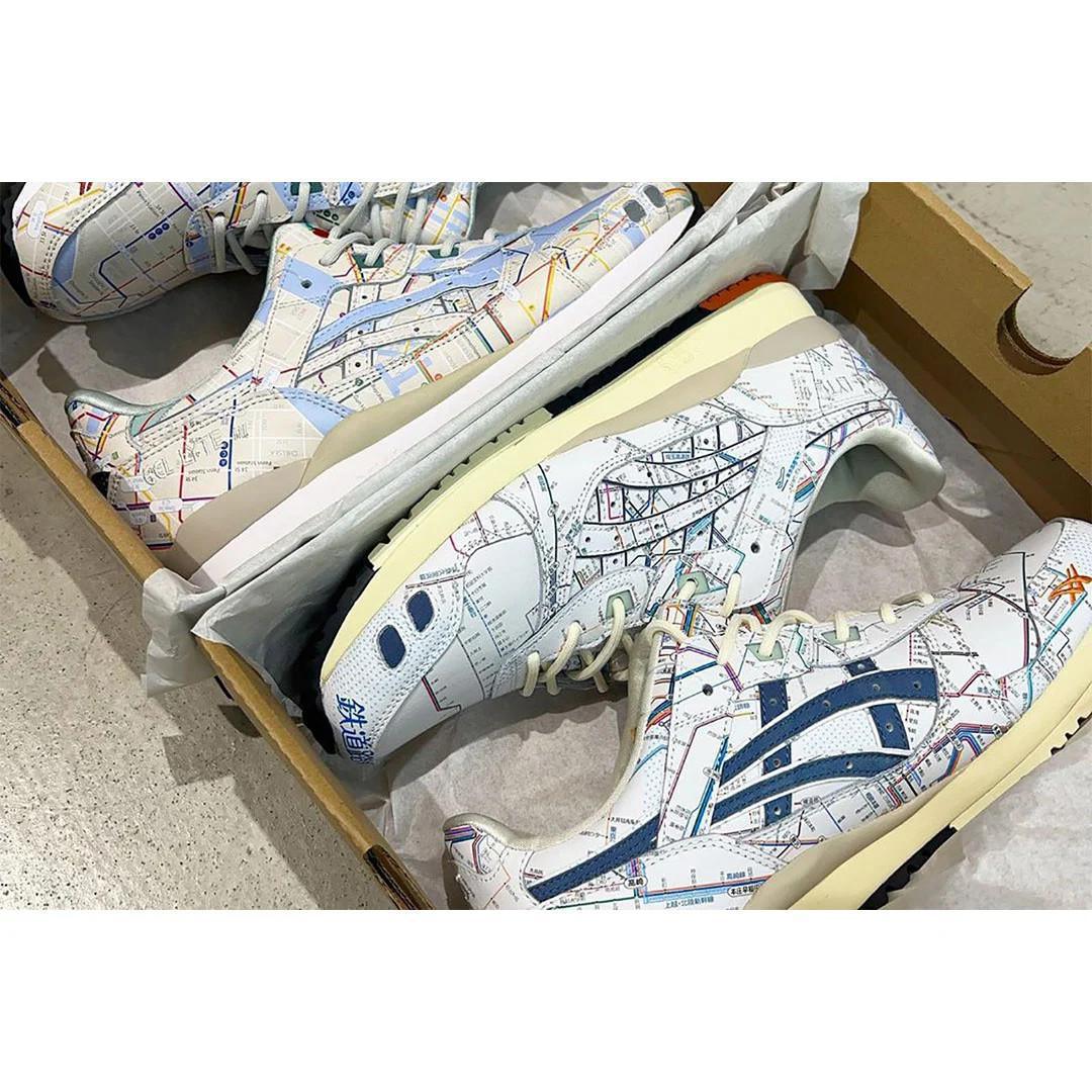 Koji partage un premier aperçu du pack atmos x ASICS GEL-LYTE III "Subway".