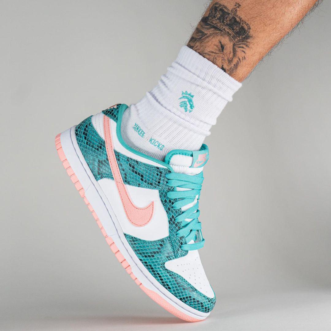  La potentielle Nike Dunk Low en peau de serpent inspirée de South Beach