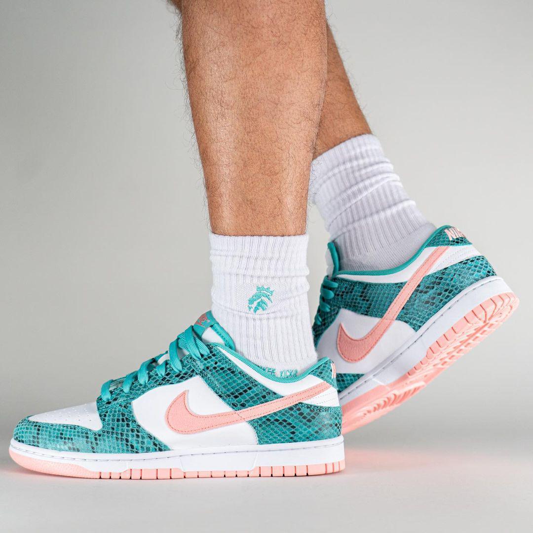  La potentielle Nike Dunk Low en peau de serpent inspirée de South Beach