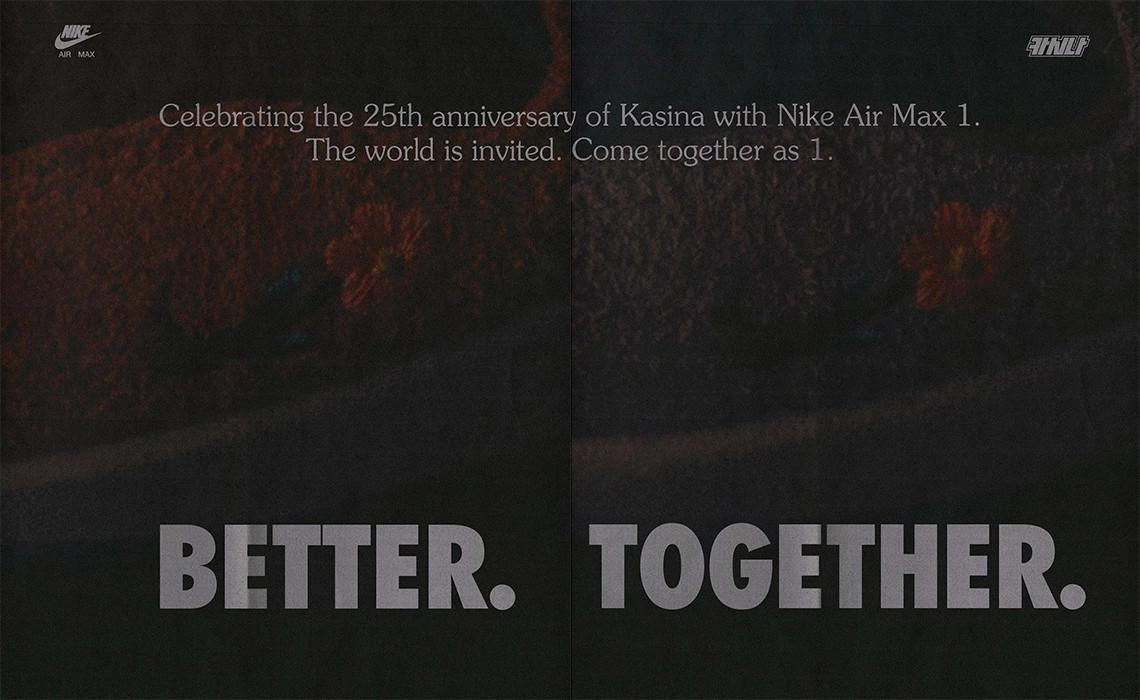 Kasina annonce une collaboration avec Nike Air Max 1