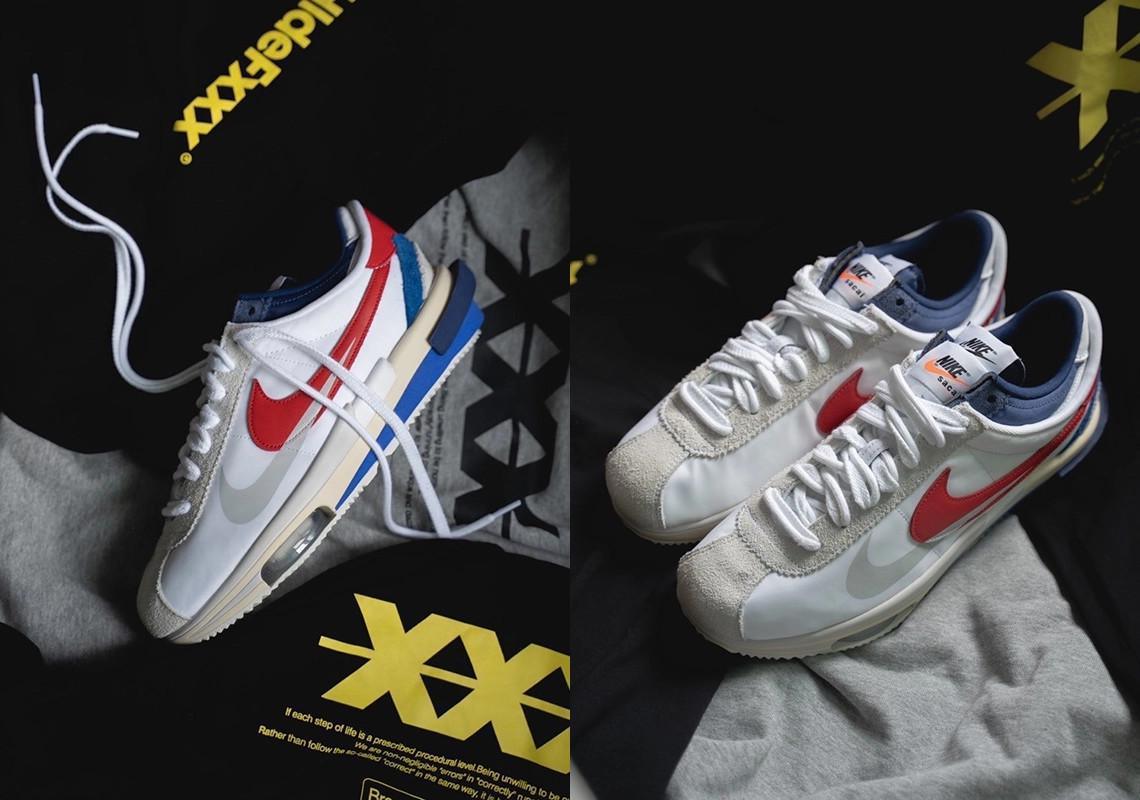 Regard détaillé sur le sacai x Nike Cortez Regard détaillé sur le sacai x Nike Cortez