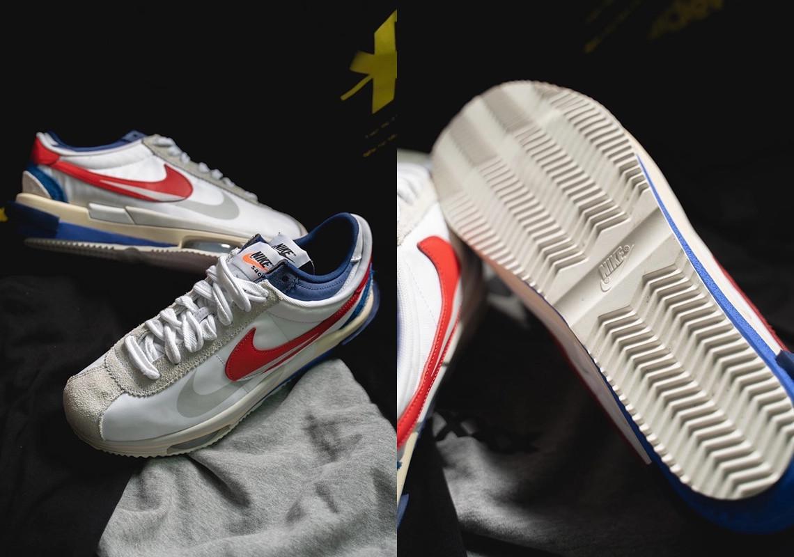 Regard détaillé sur le sacai x Nike Cortez Regard détaillé sur le sacai x Nike Cortez