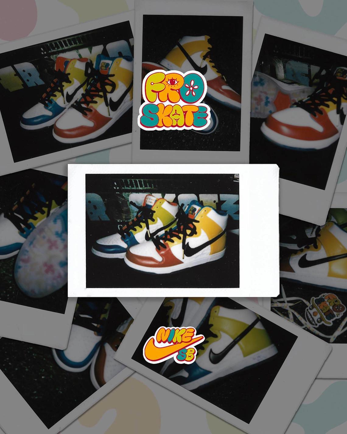 froSkate dévoile officiellement sa collaboration avec Nike SB Dunk High