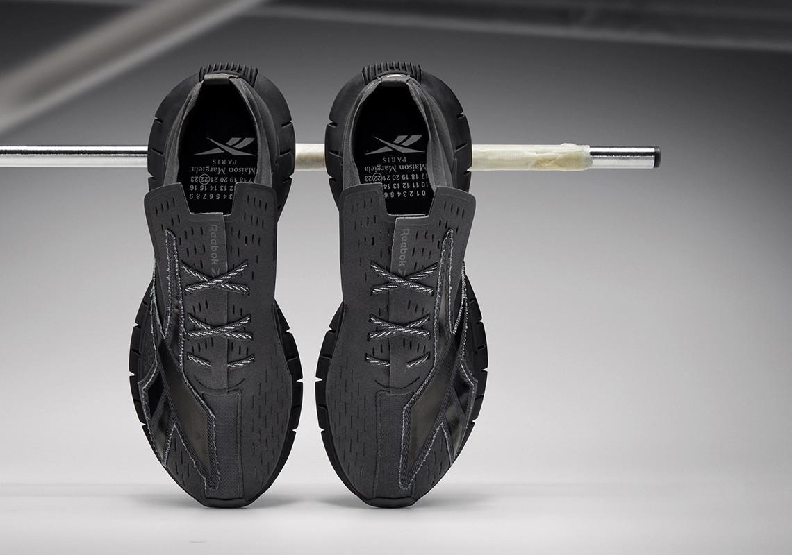 Maison Margiela et Reebok ajoutent les modèles Question Mid, Instapump Fury et Zig 3D Storm à la collection "Memory Of". Maison Margiela et Reebok ajoutent les modèles Question Mid, Instapump Fury et Zig 3D Storm à la collection "Memory Of".