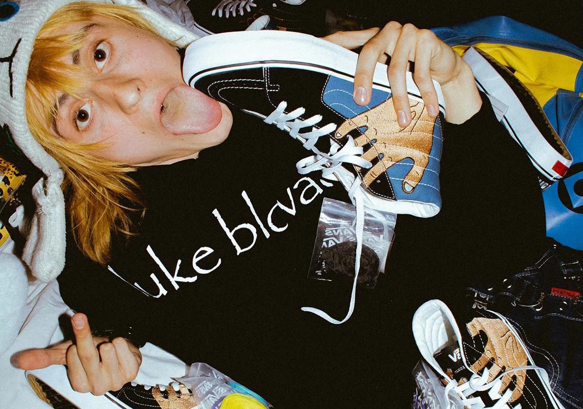 Imran Potato traduit son goût subversif en une collaboration de six pièces avec Vault By Vans. Imran Potato traduit son goût subversif en une collaboration de six pièces avec Vault By Vans.